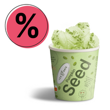 Load image into Gallery viewer, iceDate Pumpkin Seed Protein Ice Cream Organic 400ml, &gt;20g protein/cup
