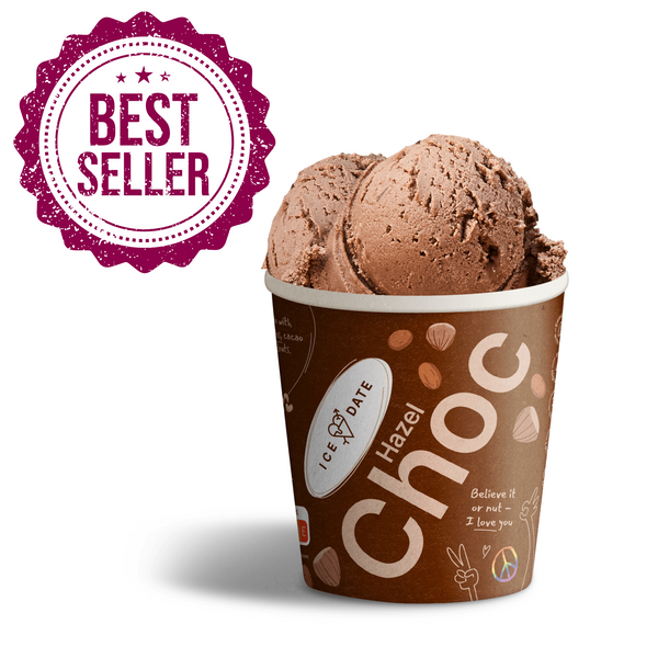 iceDate Hazel Choc Organic 450ml