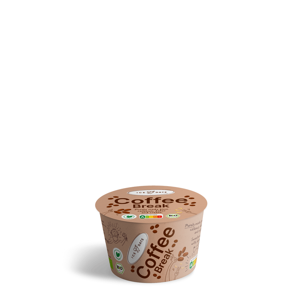 Coffee Break - Kaffee - veganes Bio-Eis laktosefrei - iceDate