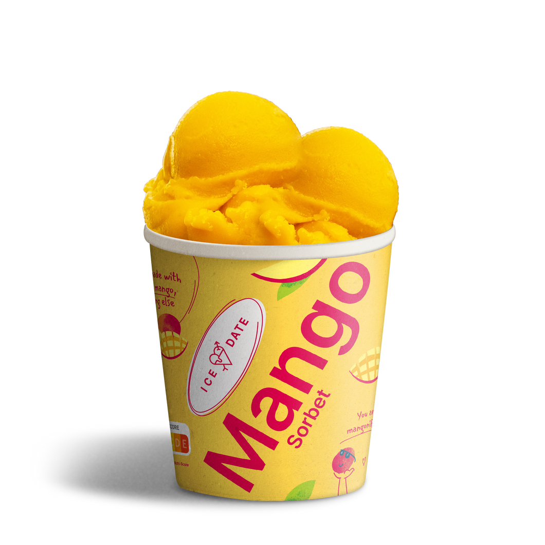 iceDate Mango Sorbet Bio 450ml