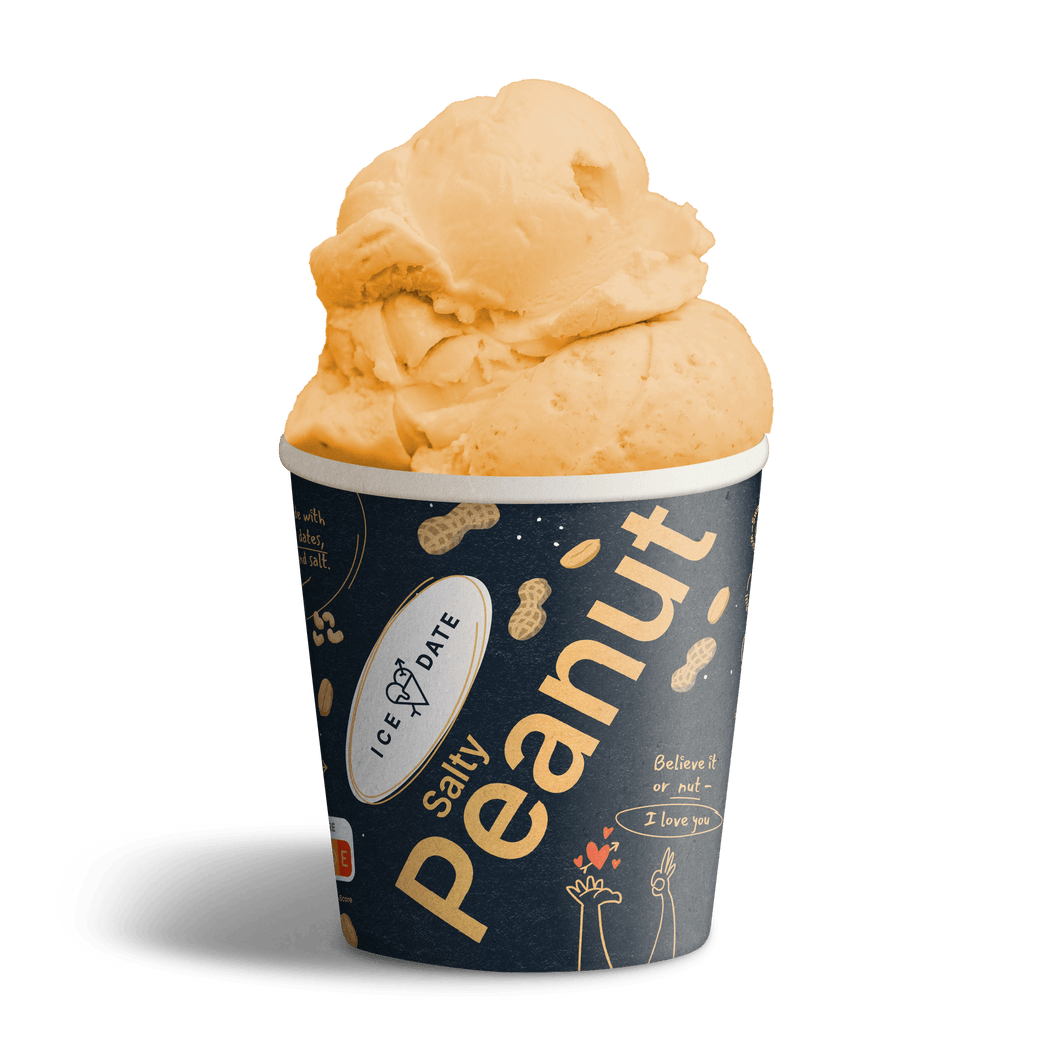 iceDate Salty Peanut Organic 450ml