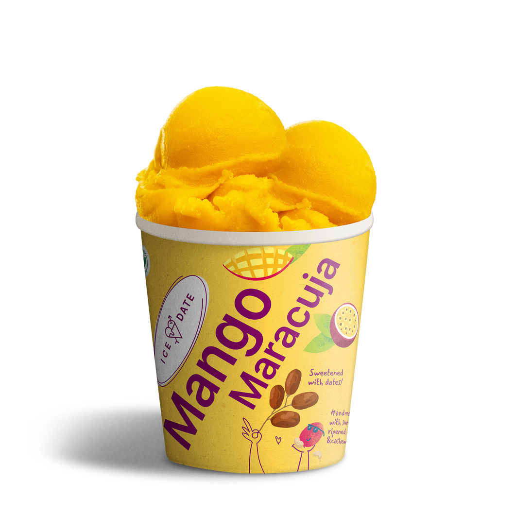 iceDate Mango-Pasión Bio 450ml